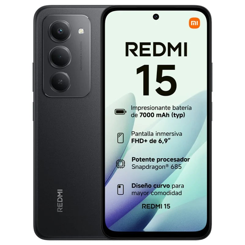 Xiaomi Redmi 15 4G 6GB 128GB 6.9" FHD+ 144Hz 7000mAh Dual SIM NFC