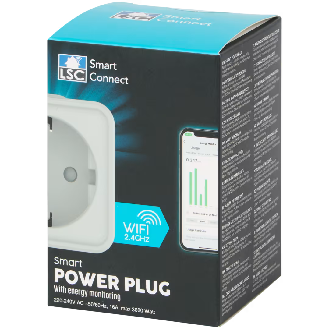 Enchufe inteligente LSC Smart Connect