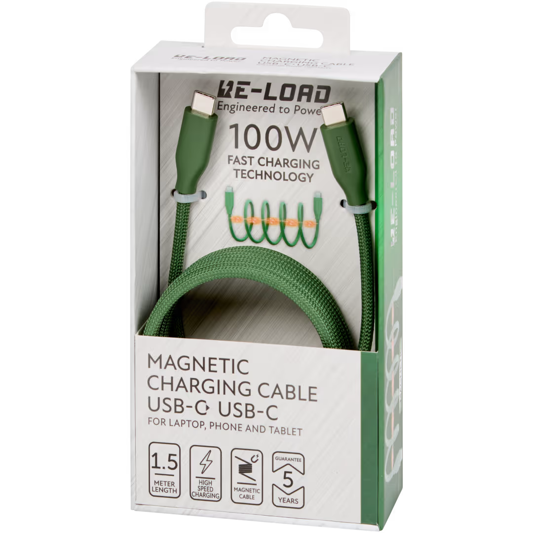 Cable de carga magnético Re-load De USB-C a USB-C