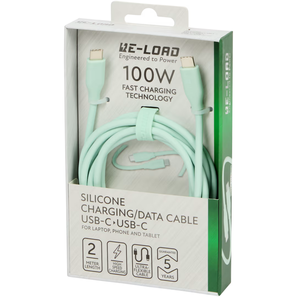 Cable de datos y carga Re-load De USB-C a USB-C