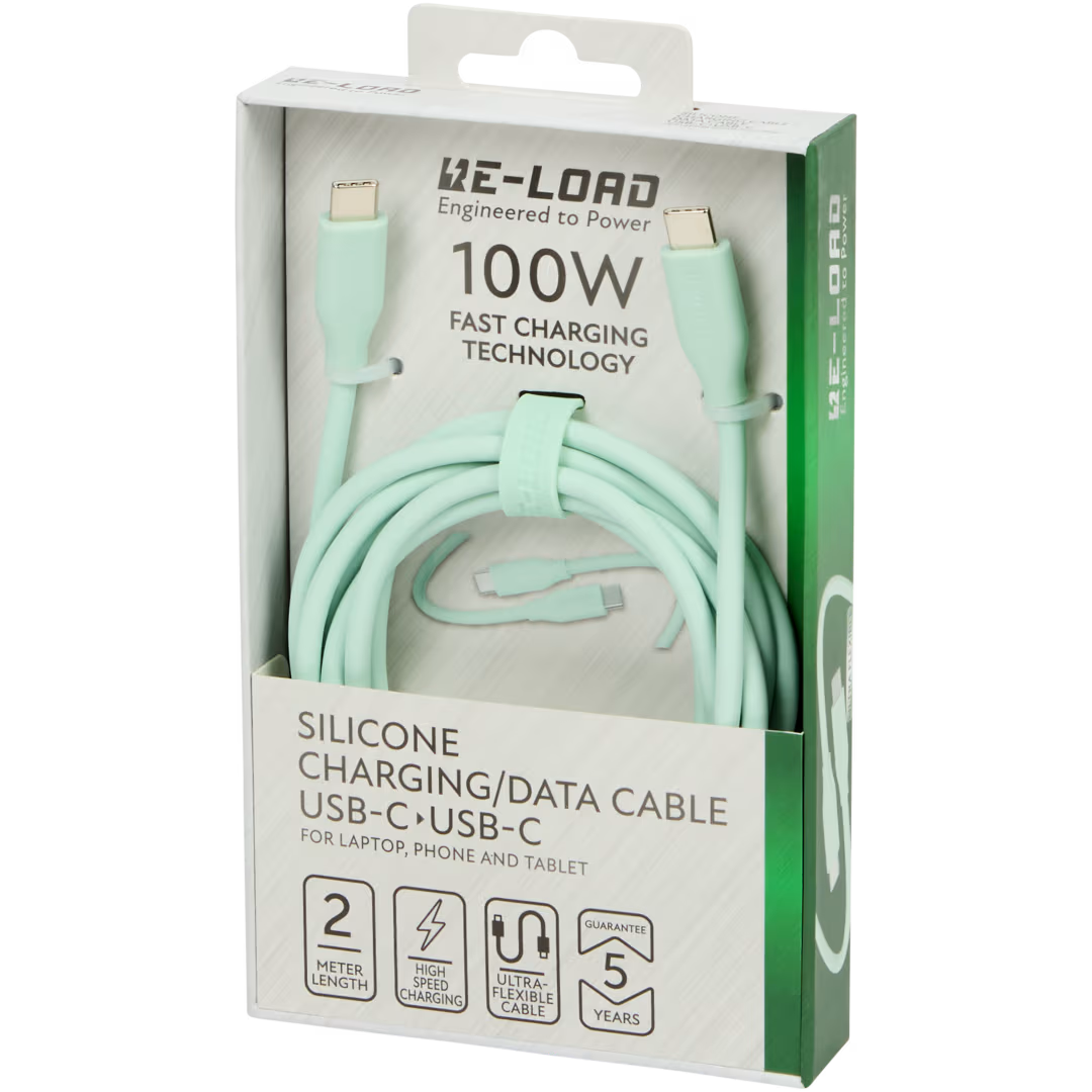 Cable de datos y carga Re-load De USB-C a USB-C