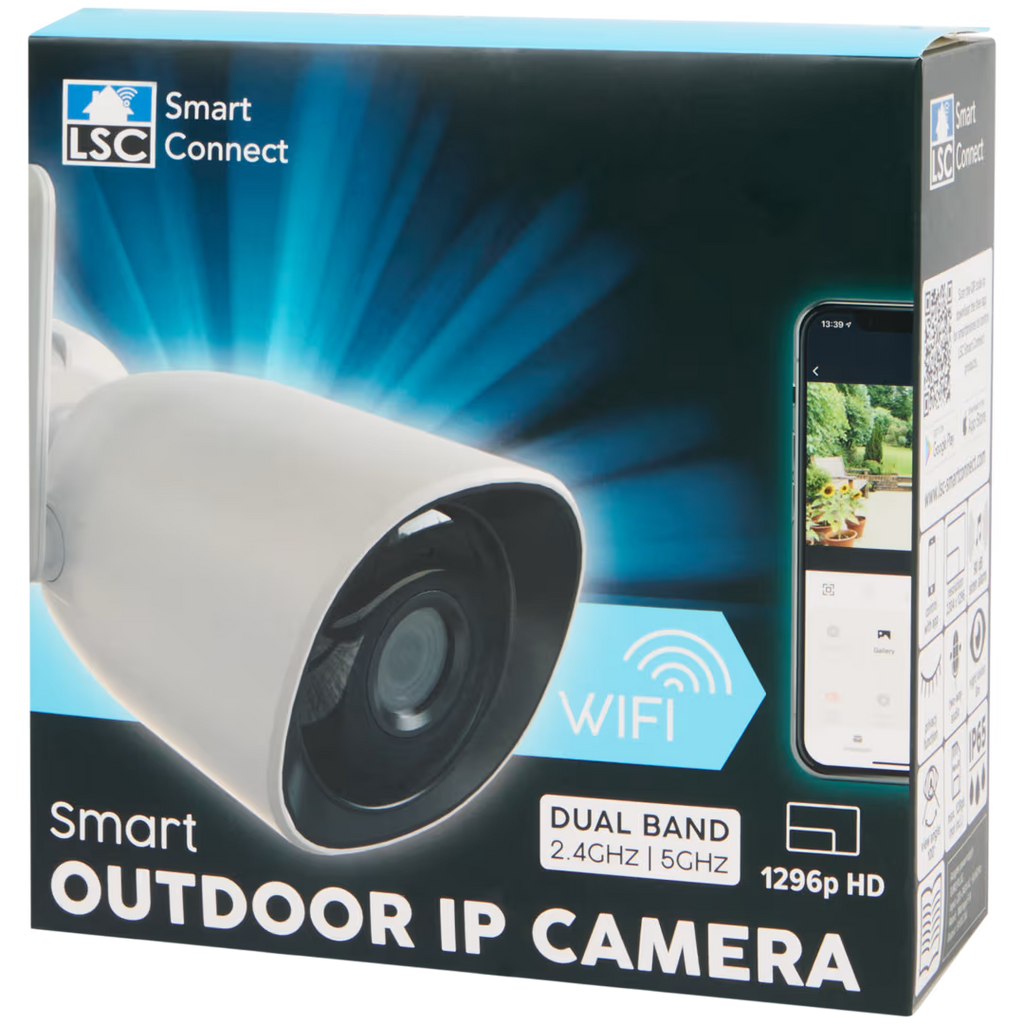 Cámara IP exterior LSC Smart Connect