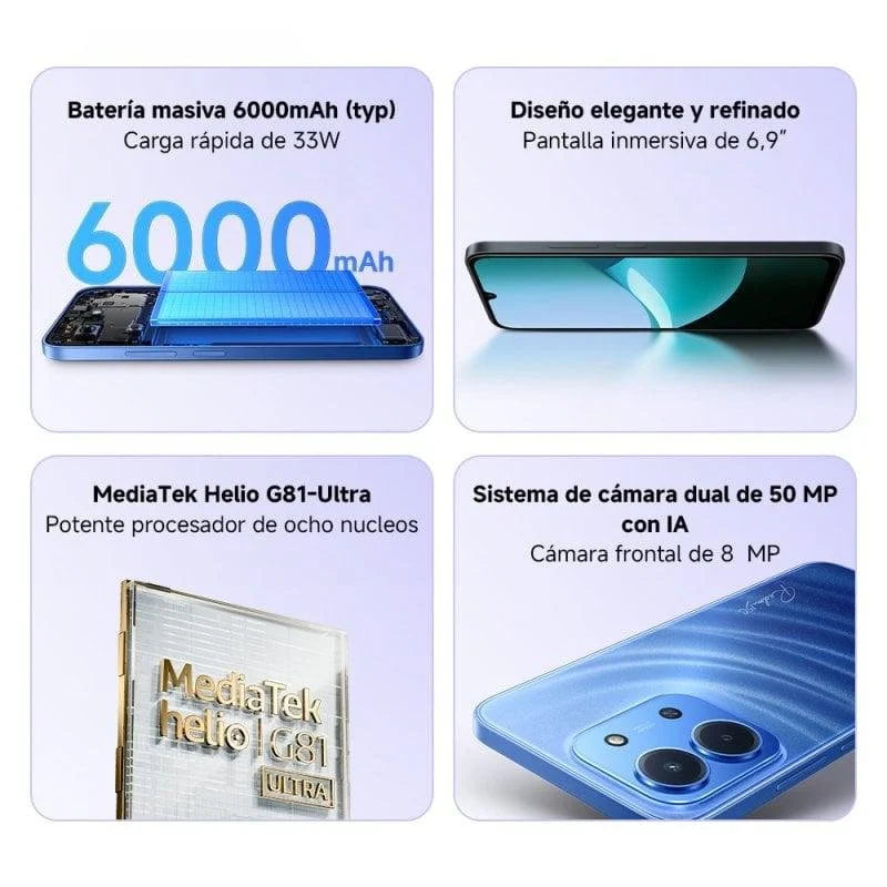 Xiaomi REDMI 15C 4G 4GB 128GB 6.9"