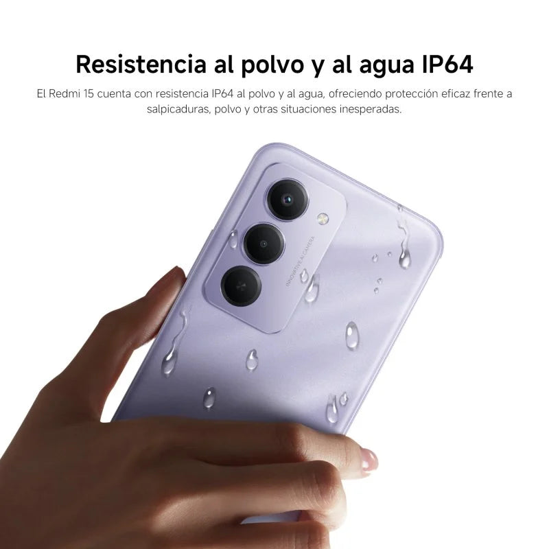 Xiaomi Redmi 15 4G 6GB 128GB 6.9" FHD+ 144Hz 7000mAh Dual SIM NFC
