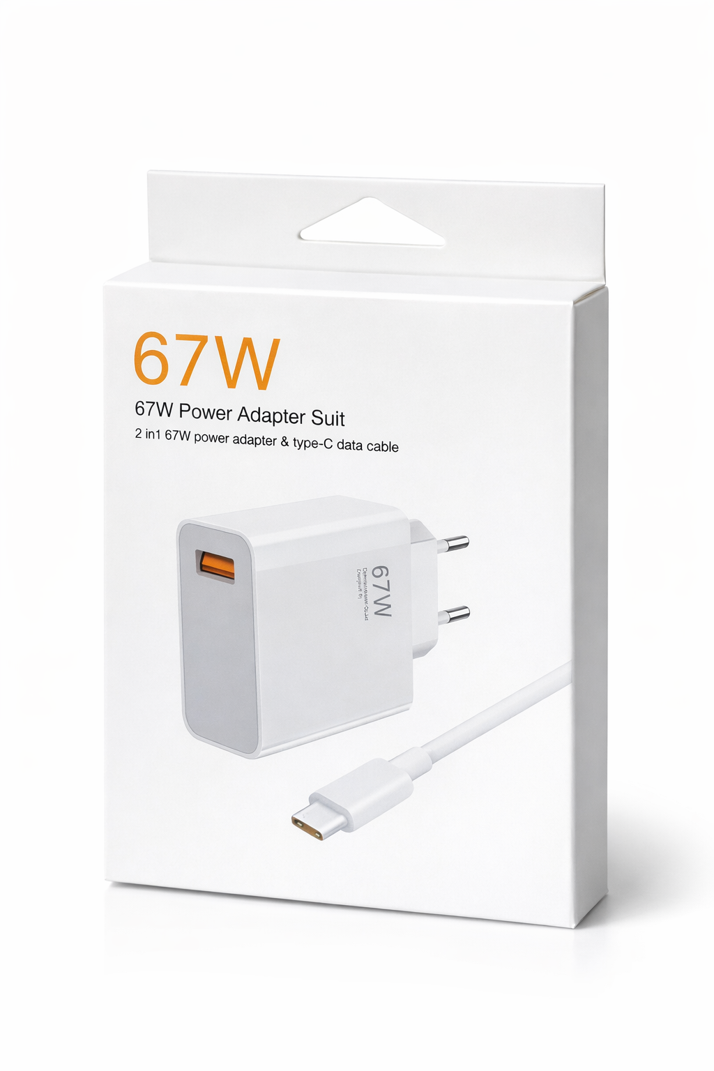 Cargador Rápido 67W USB con Cable USB-C