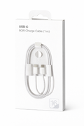 USB-C Cable 60W PARA IPHONE 16 /P/PM  (1m) – Cable de carga rápida