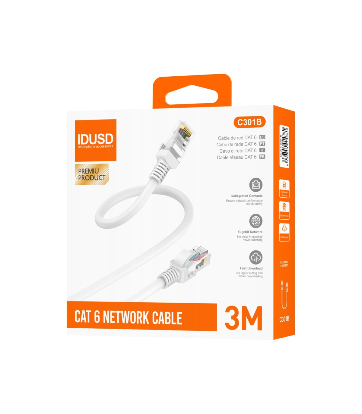 Cable de Red CAT 6 UTP
