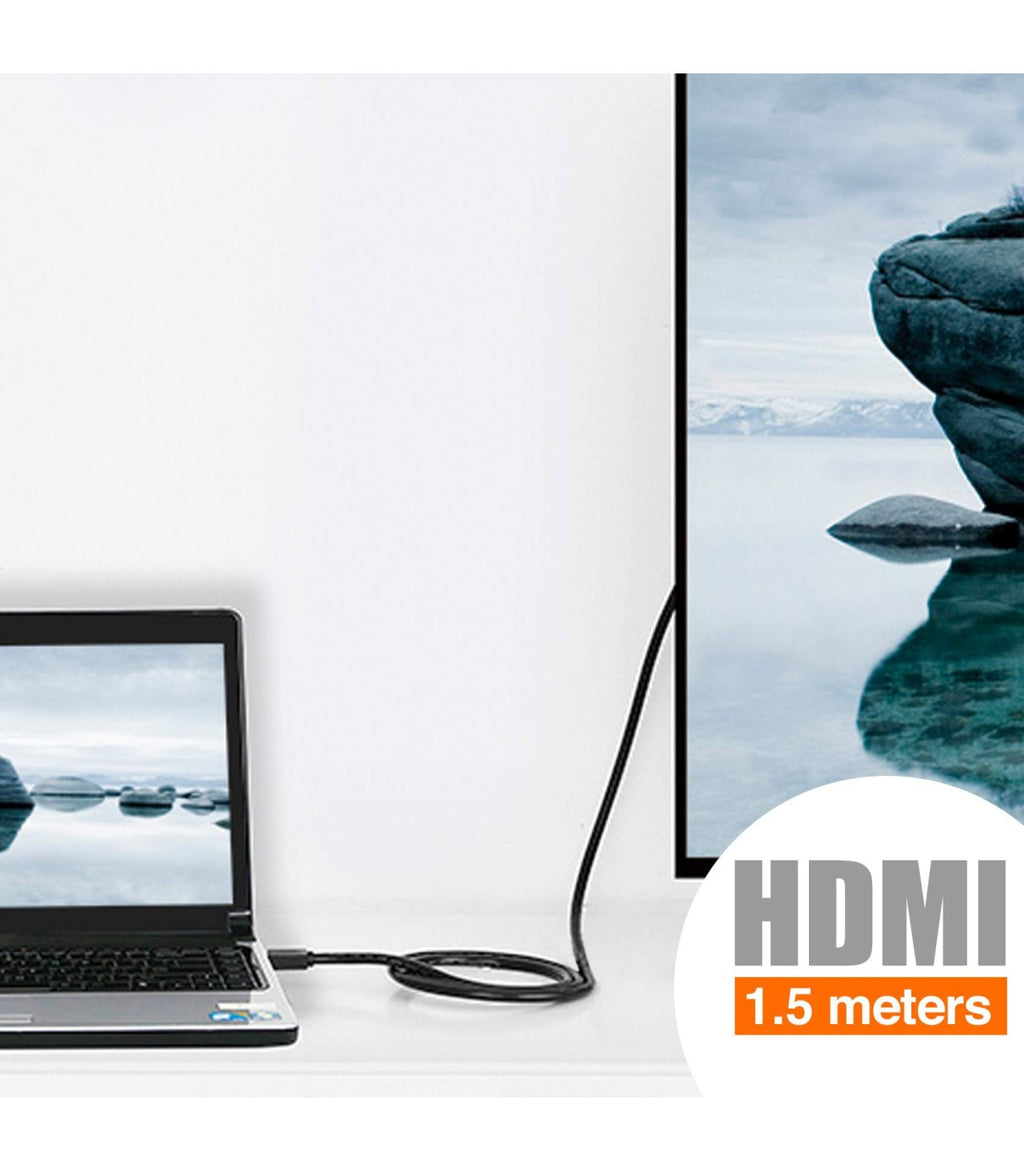 Cable HDMI 1.4V 1.5M – Calidad y Rendimiento para tu Entretenimiento